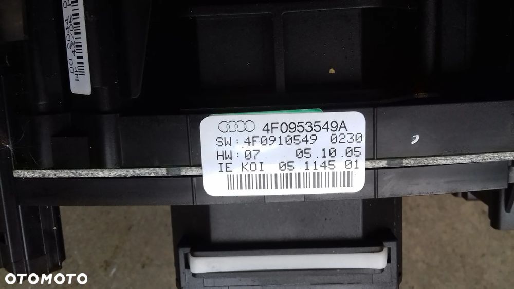 włącznik przełącznik wycieraczek kierunkowskazów A6 C6 kombi - 5