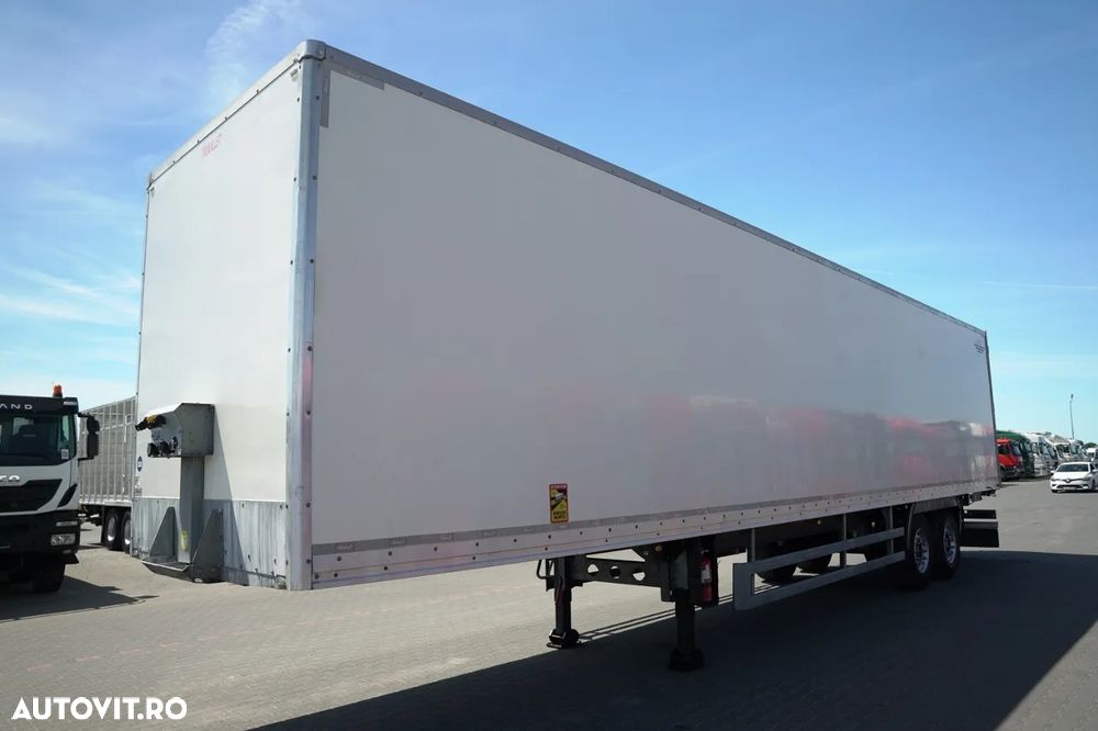 Fruehauf TROUILLET / CONTAINER / COFFER / DOUĂ AXE SAF / PODEA FOARTE REZISTENTĂ: ȘIMBĂTĂ / SAF / 2022 - 4