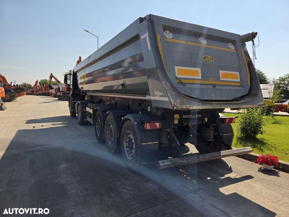 Meiller MHPS 12/27, 2023, 28mc, axa liftabila, scena vizitare, prelata, HARDOX, faras spate, doar 130.000km, posibilitate leasing 4 ani-PROMOTIE 24.900 EUR+Tva si pret ansamblu cu MAN TGS 18.510 4x2, 2023, 310.117km-89.900 EUR+Tva - 6