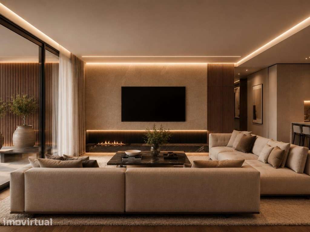 Moradia de Luxo de 4 Frentes c/ Piscina e Vista Mar | S. Felix da M... - Grande imagem: 4/10