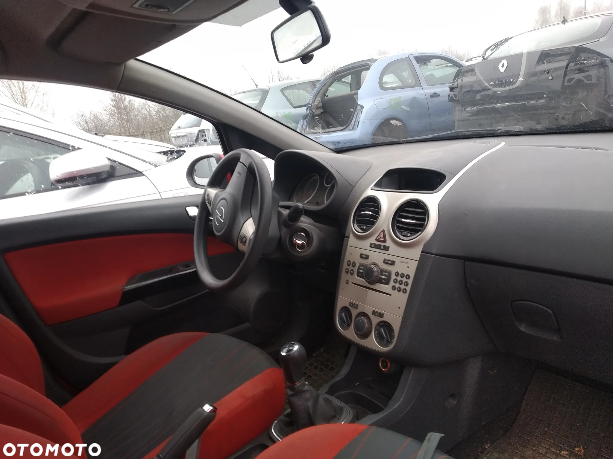 OPEL CORSA D 06 - 11 1.2 Z12XEP DRZWI PRZÓD TYL LEWE PRAWE Y547 - 20