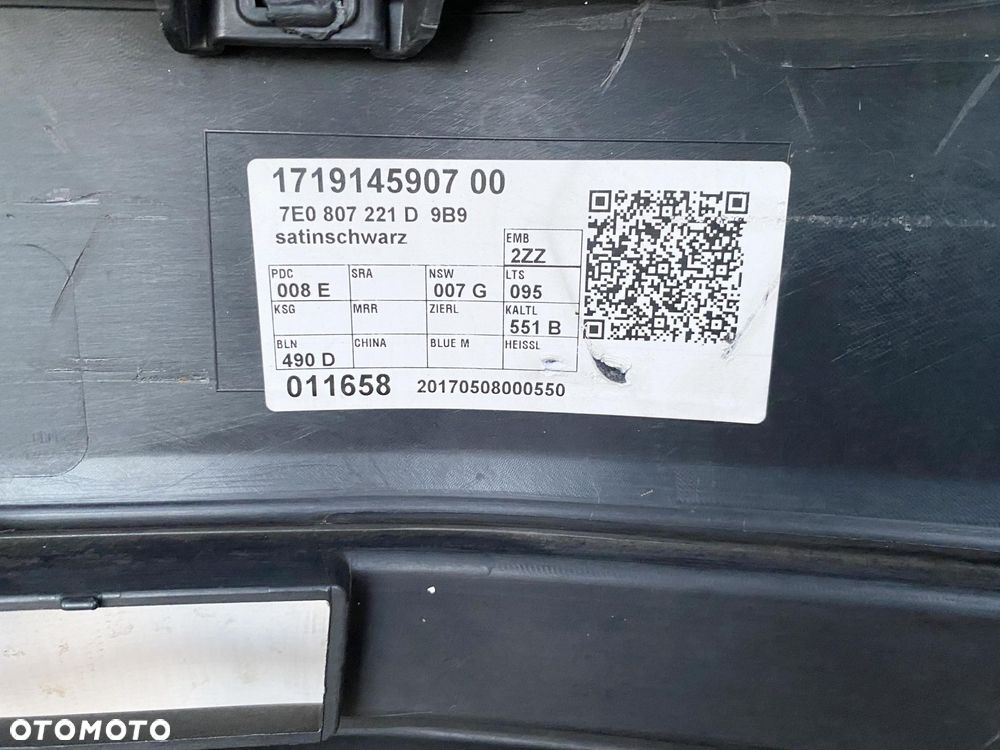 VW T6 Transporter 2015- Zderzak Przedni PDC Przód Oryginał 7E0807221D - 15