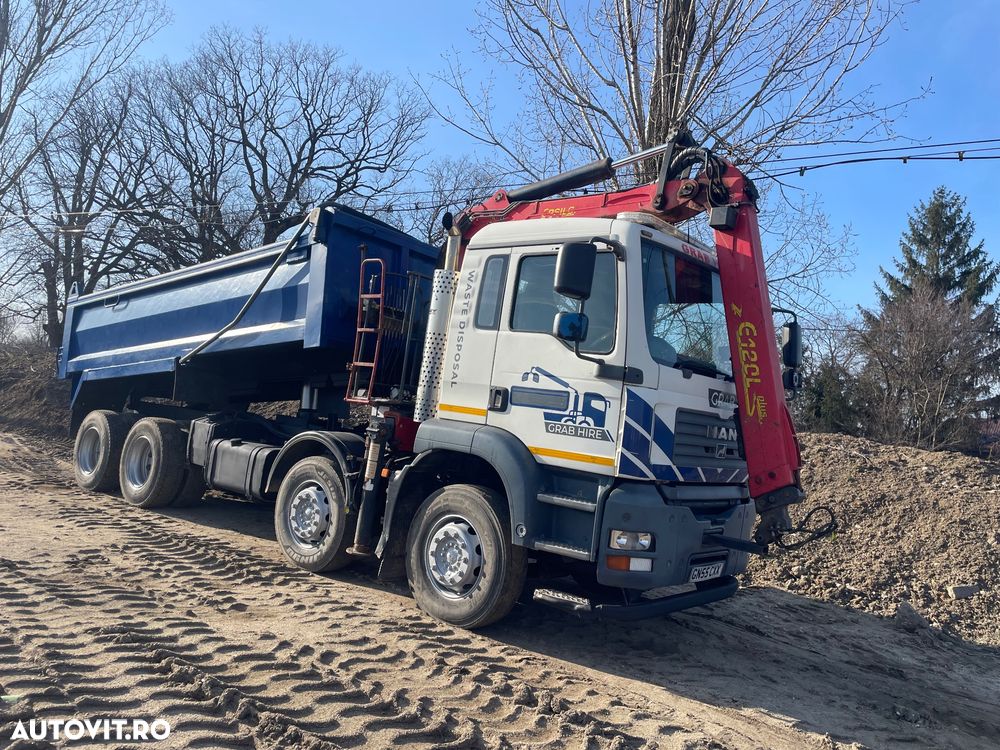 MAN 8x4 cu incarcator - 5