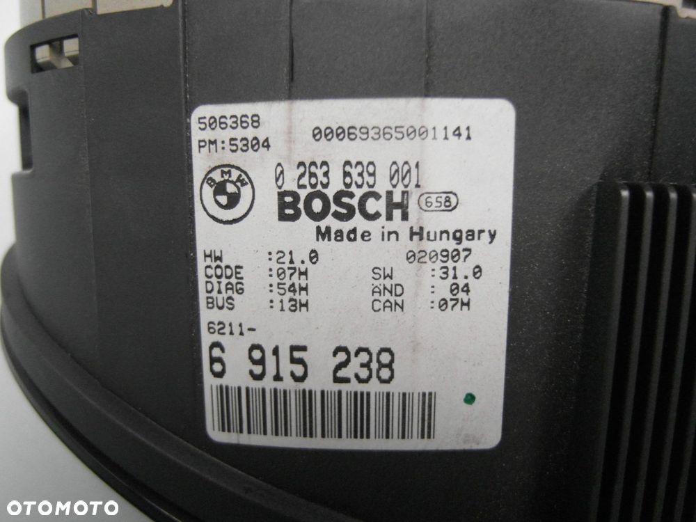 LICZNIK BMW E46 320 d 6915238 0263639001 - 7
