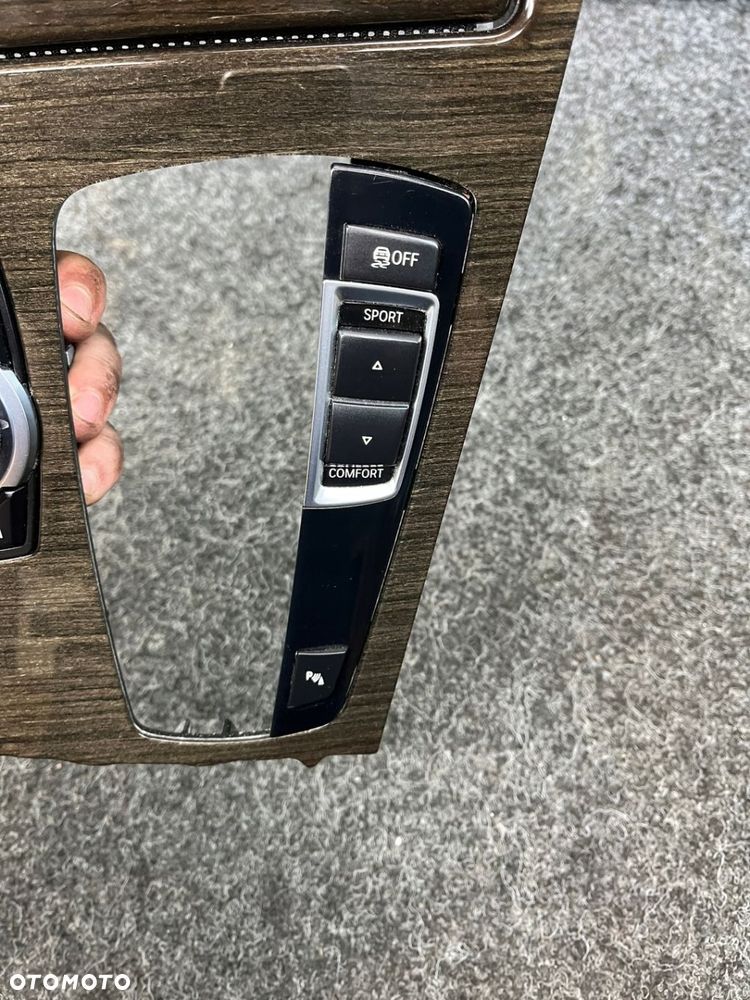 bmw f01 seria 7 ramka lewarka zmiany biegów 9113863 11419110 - 5