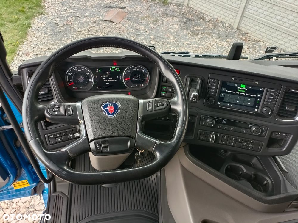 Scania ''S''  G 450* 6x2*+DŻWIG KRAN HDS ATLAS 206.3VE  WYSÓW 11,2m * Sterowanie Radiowe* ROTATOR* CHWYTAK do PALET* Skrzynia 6.8m* 298000km - JAK NOWA* z NIEMIEC - 7