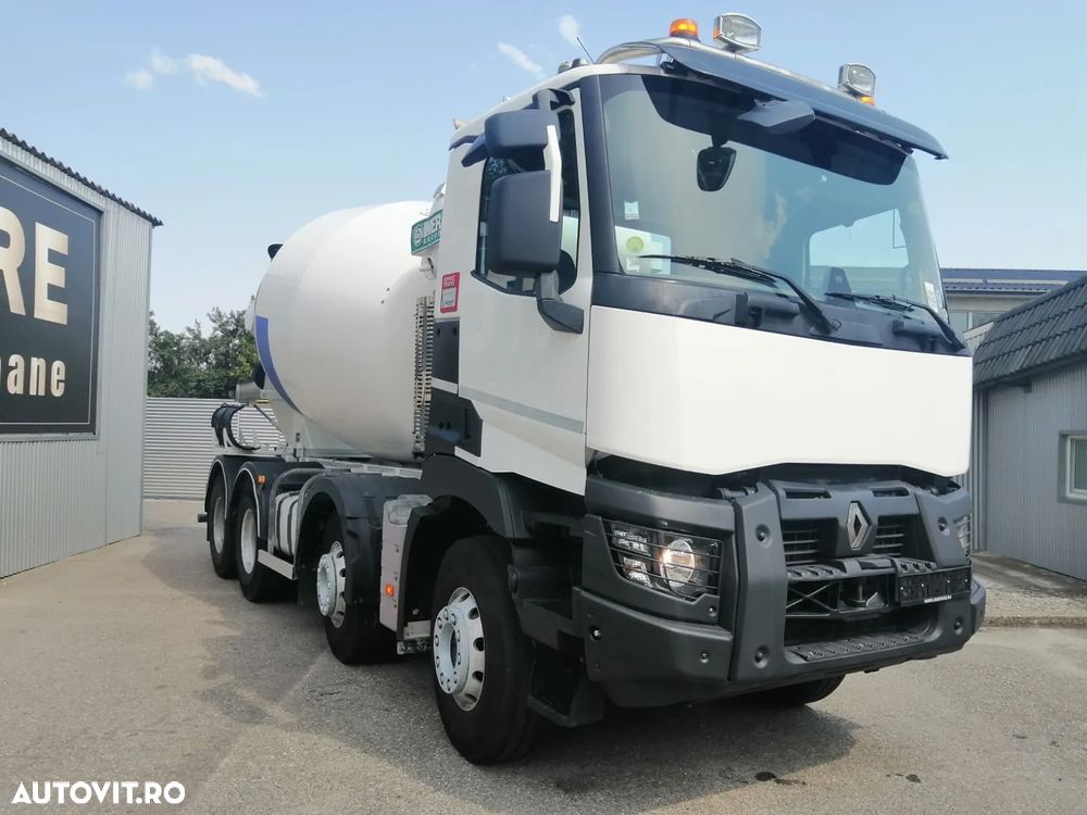 Renault C 430 8x4 Betoniera/Beton Mixer 9m3, TOP !!! - 5