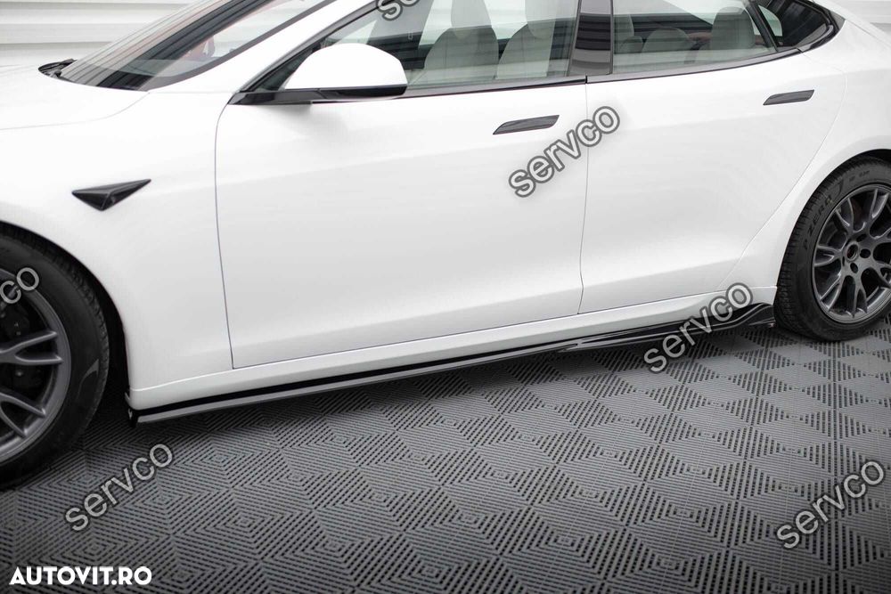 Praguri Tesla Model S Plaid Mk1 Facelift 2021- v2 - Maxton Design - 3