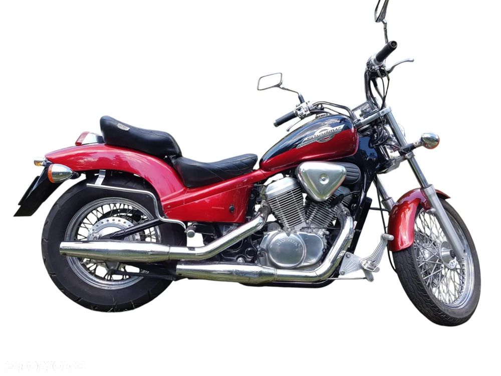 HONDA SHADOW 600 reflektor lampa czasza owiewka wypełnienie licznik błotnik kierownica lusterko manetka felga tarcza zacisk pompa zawieszenie silnik moduł regulator zbiornik siedzenie set podnóżek stelaż stopka chłodnica tłumik - 1