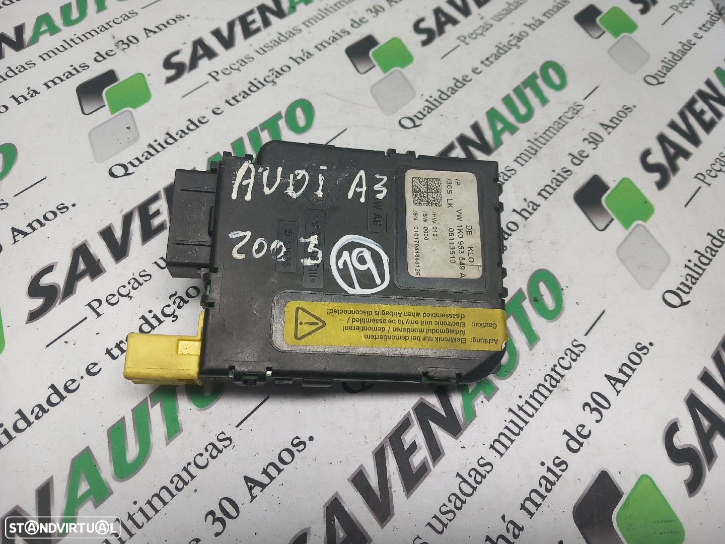 Captor / Sensor De Ângulo De Viragem / Direção Volkswagen Golf V (1K1) - 1