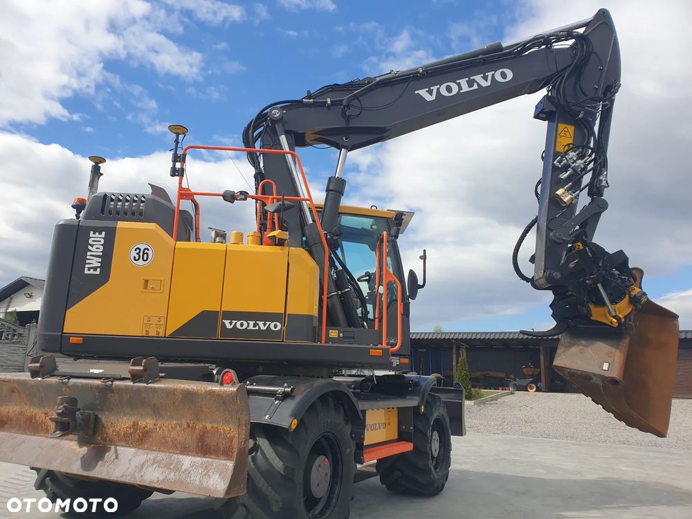 Volvo EW 160E ROTOTILT ZE SZCZYPCAMI SYSTEM GPS 3D LEICA - 35