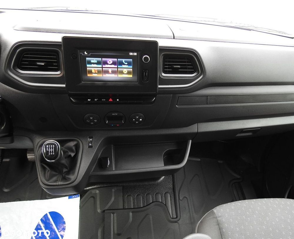 Opel MOVANO PLANDEKA WINDA 9 PALET WEBASTO KLIMATYZACJA TEMPOMAT NAWIGACJA LEDY PNEUMATYKA  165KM - 35