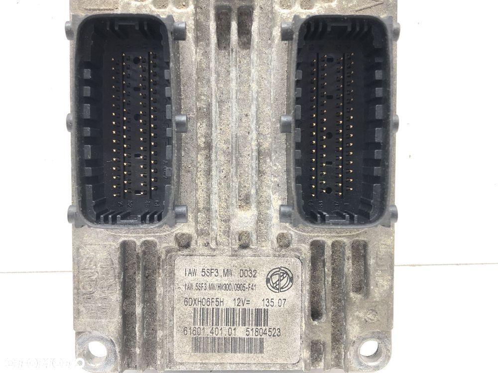 KOMPUTER SILNIKA  FIAT GRANDE PUNTO (199_) 2005 - 2022 1.4 (199AXB1A) 55 kW [75 KM] benzyna 2005 - - 3