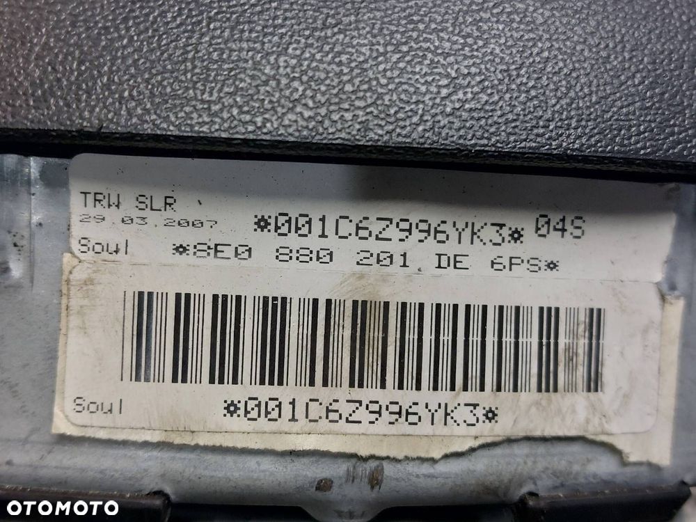 KIEROWNICA + PODUSZKA  AUDI A4 B7 8P0419091Q 8E0880201DE - 7