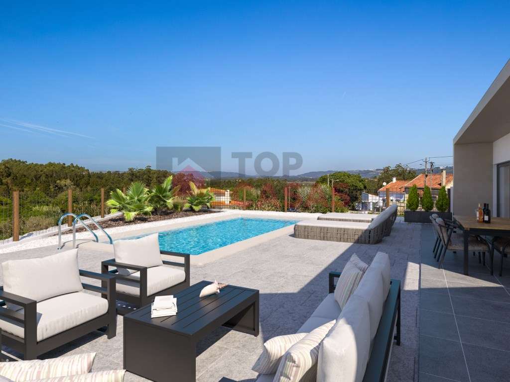 Moradia contemporânea com piscina perto de São Martinho do Porto - Grande imagem: 3/29