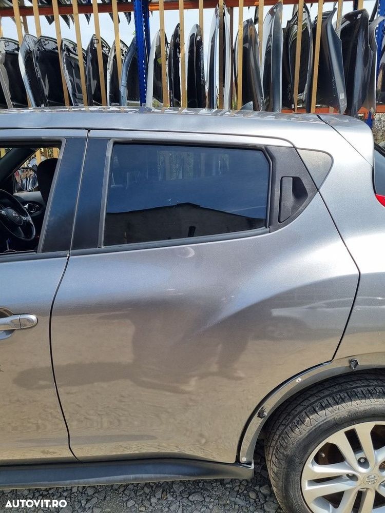 Usa Stanga Spate Nissan Juke 2010 - 2014 SUV 4 Usi Gun Metallic Kad (1507) - 1