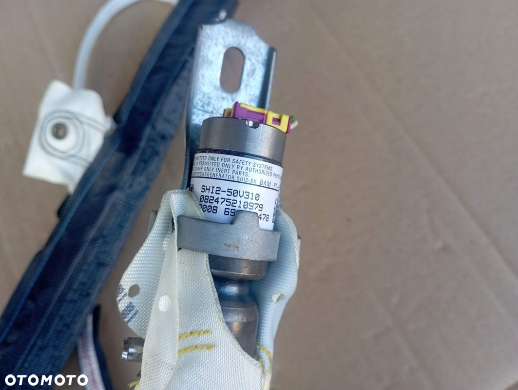 FIAT 500 KURTYNA AIRBAG PRAWA 00517829800 - 2