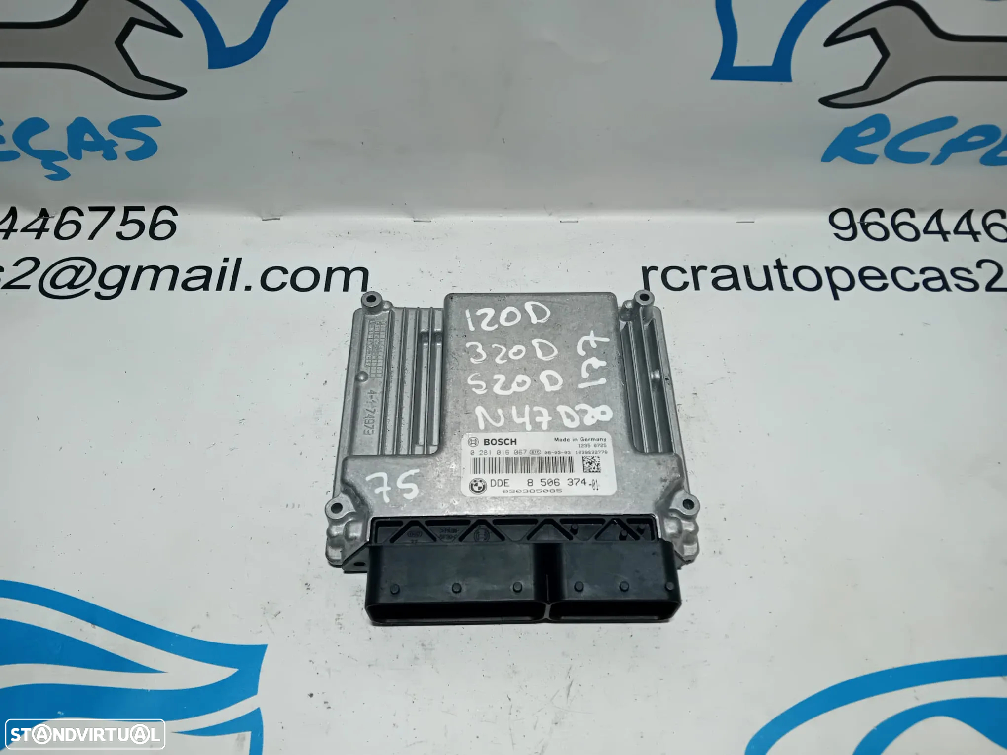 Centralina Bosch Original BMW N47D20 N47N N47 8 506 374 / 0 281 016 067 - 2