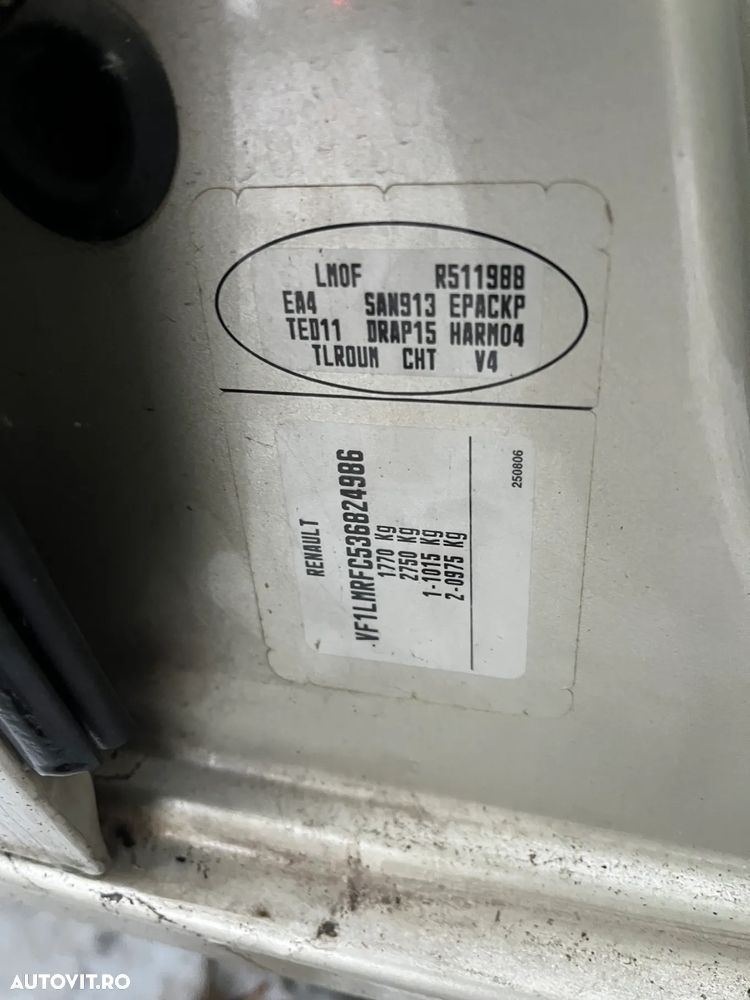 Dezmembrez Renault Megane II facelift bej auriu TED11 1,5 DCI Euro 4 2007 - 14