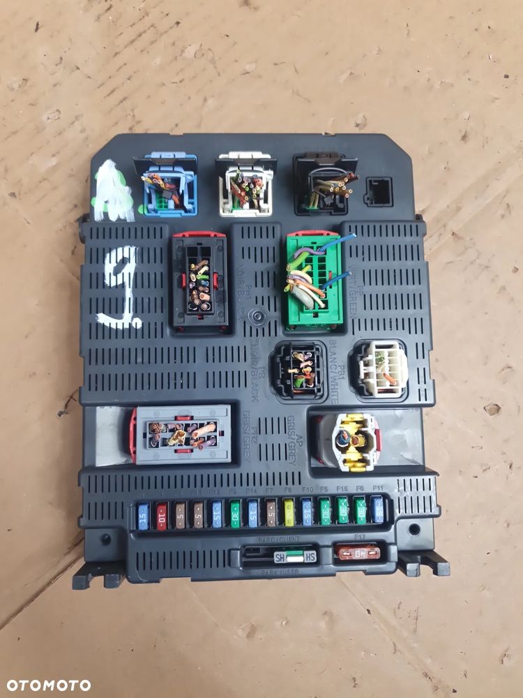 } MODUŁ BSI STEROWNIKA CITROEN PEUGEOT 9663798380 ORYGINAŁ WYSYŁKA! - 3