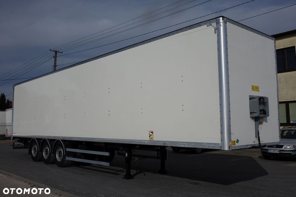 Fruehauf KONTENER / FURGON / OSIE SAF / ROLETA / OŚ PODNOSZONA / PODŁOGA SZYNA-DESKA - 3