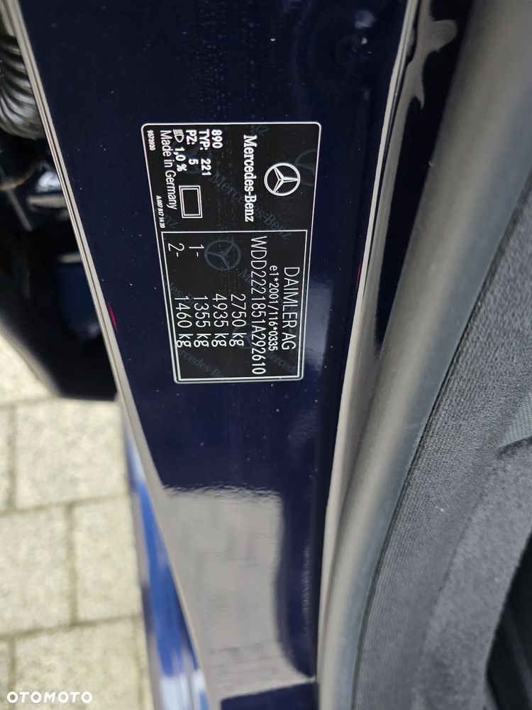 Mercedes-Benz Klasa S 500 4-Matic 9G-TRONIC - 39