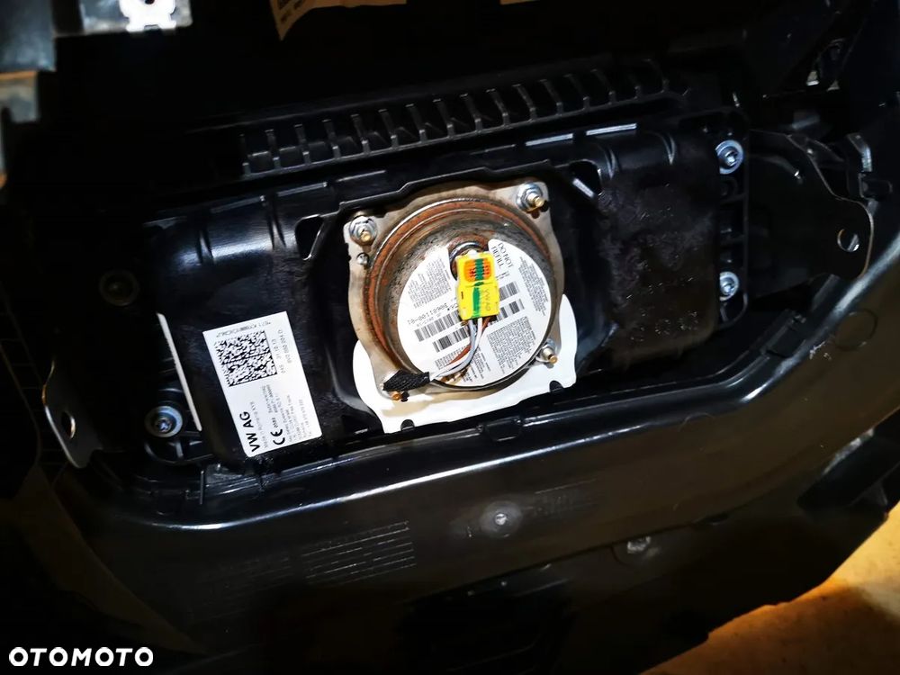 Skoda octavia III DESKA ROZDZIELCZA konsola kokpit pulpit poduszki airbag pasy KOMPLET ORYGINALNY  GDYNIA - 8