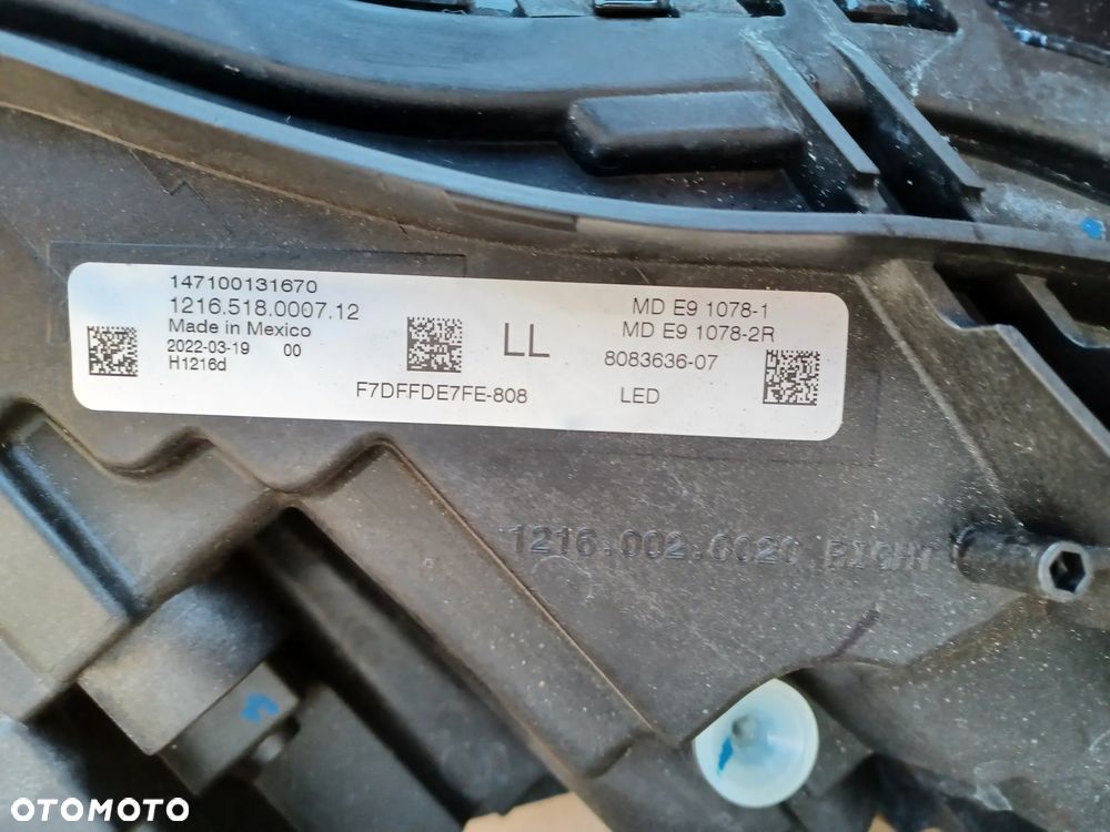 Full Led przedni prawy BMW M2 G42  oryg lampa - 3