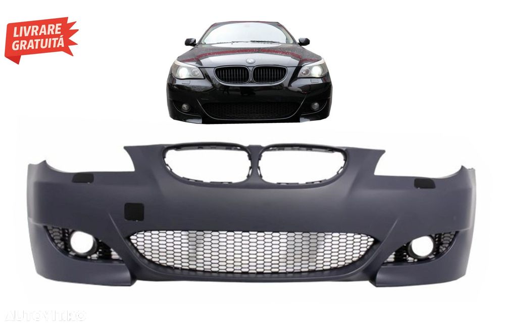 Bara Fata BMW Seria 5 E60 E61 Sedan Touring (2003-2010) M5 Look- livrare gratuita - 10
