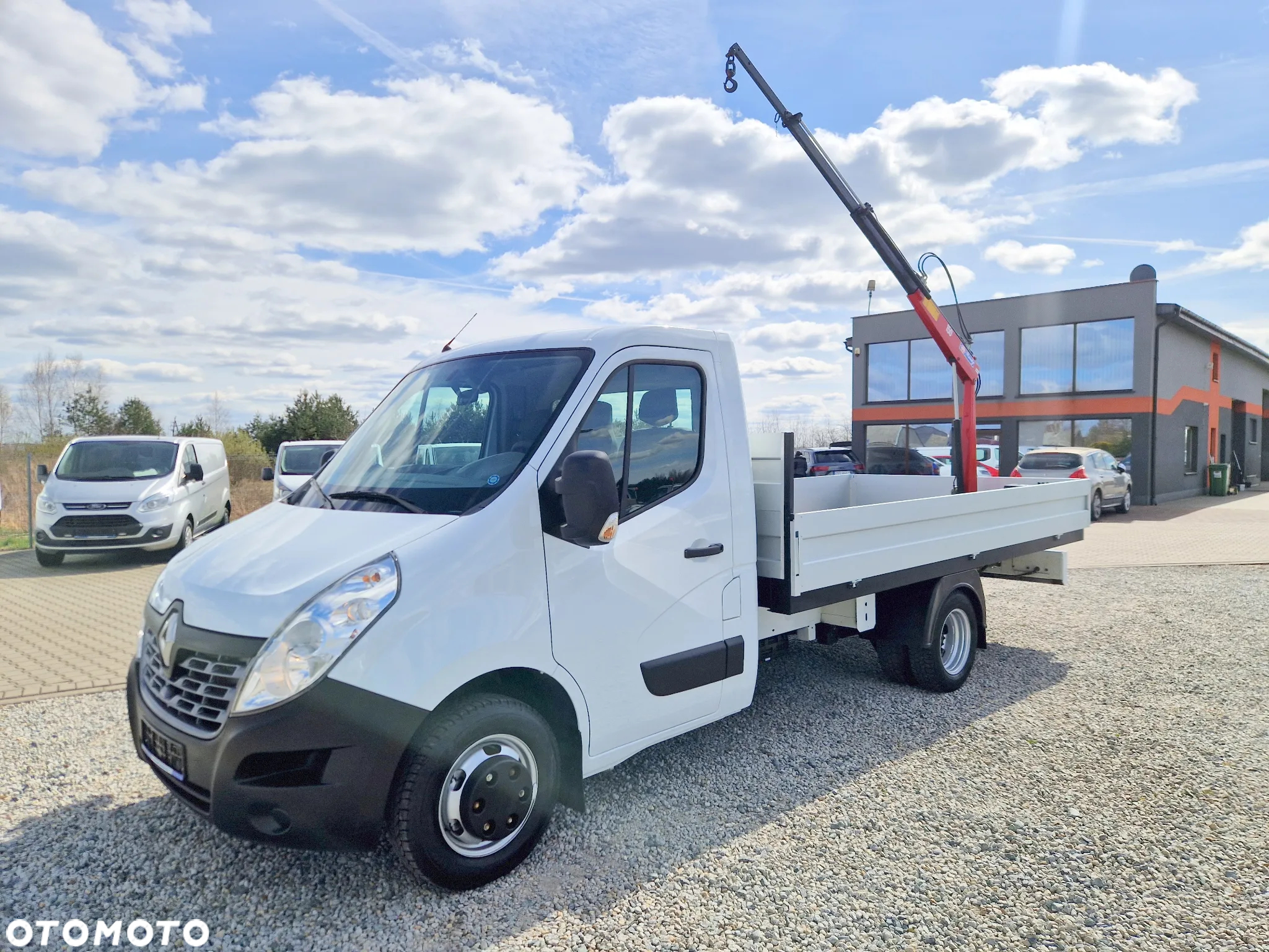 Renault MASTER 2,3 DCI 165 KONNA SKRZYNIA 4,1M HDS HMF 830 KG KLIMA BLIŻNIAKI DO 3,5T 157T/KM PRZEBIEGU GWARANCJA - 34