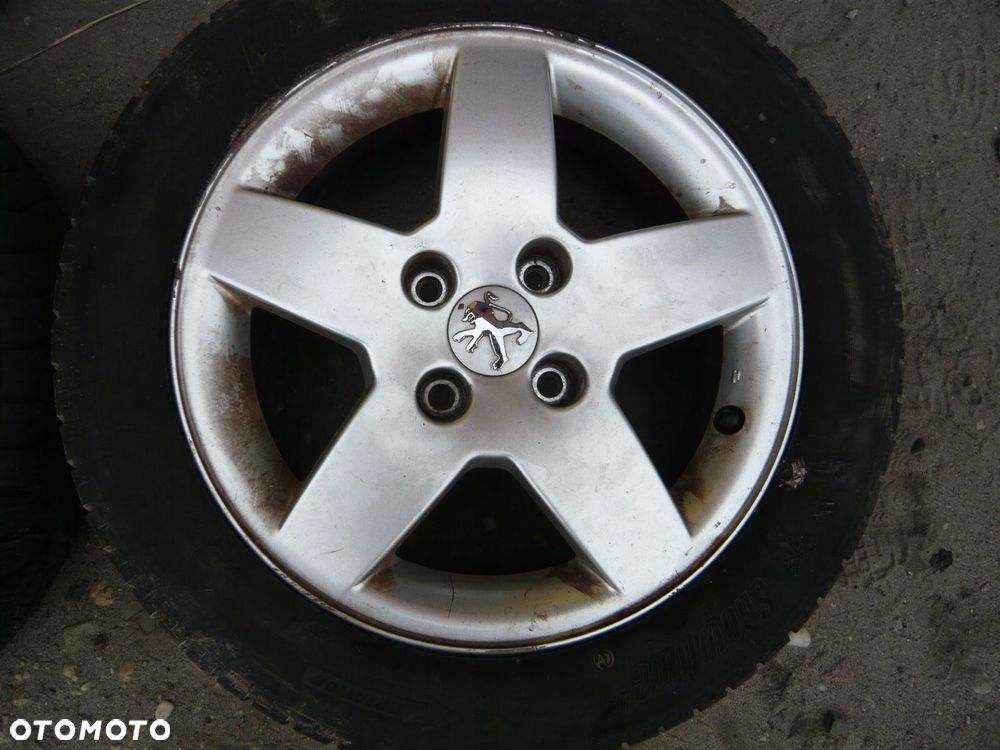 KOŁA PEUGEOT 207 15X6J 185/60/15 ZIMOWA - 4