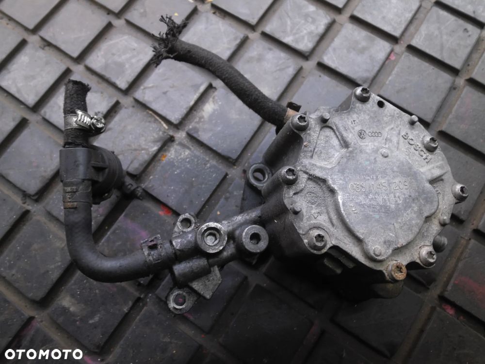 VW AUDI SEAT SKODA POMPA VACUM PODCIŚNIENIA 038145209M BOSCH ORYGINAŁ 1.9TDI PASSAT - 1