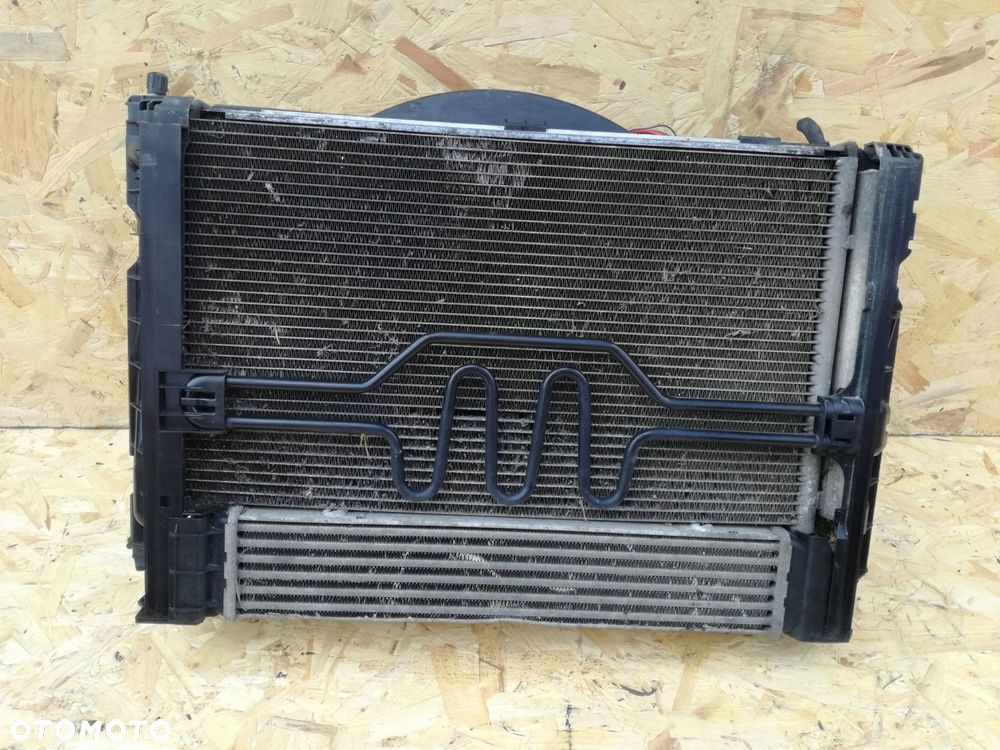 bmw 3 e90 e91 e92 e93 2.0 diesel chłodnica wentylator automat - 1