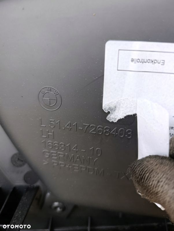 BMW M2 F87 TAPICERKA BOCZEK DRZWI LEWY 7268403 - 5