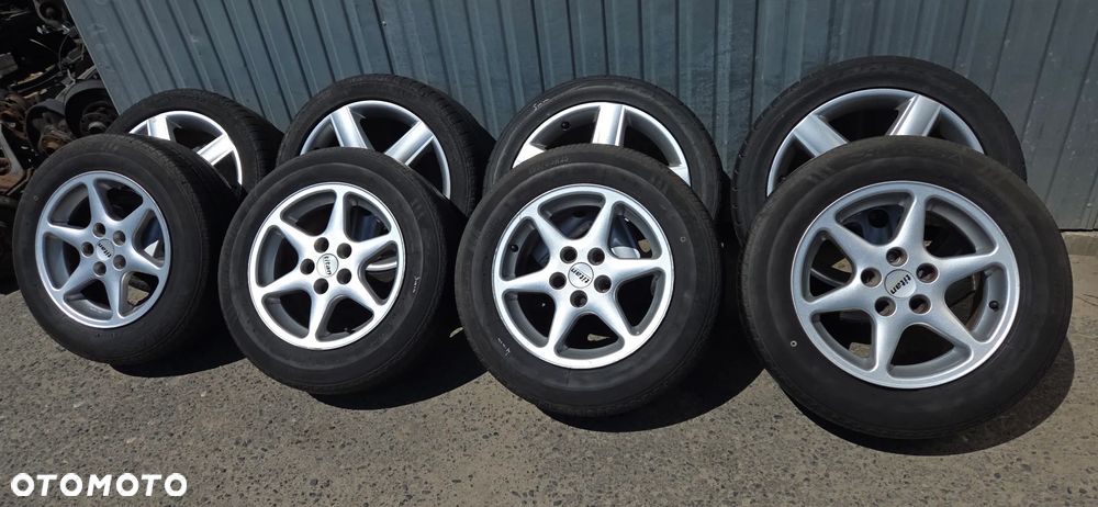 Felgi alkuminiowe TITAN 5X112 15" koła opony alto Audi A4 B5 B6 VW Passat B5 kpl - 1