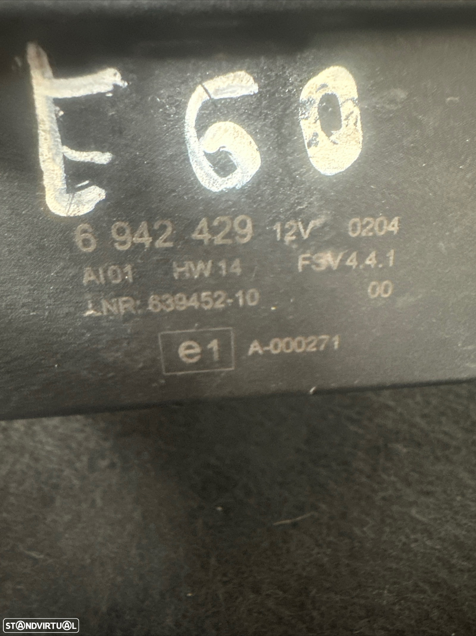 Original BMW 5 E60 modulo buzina do alarme - 6