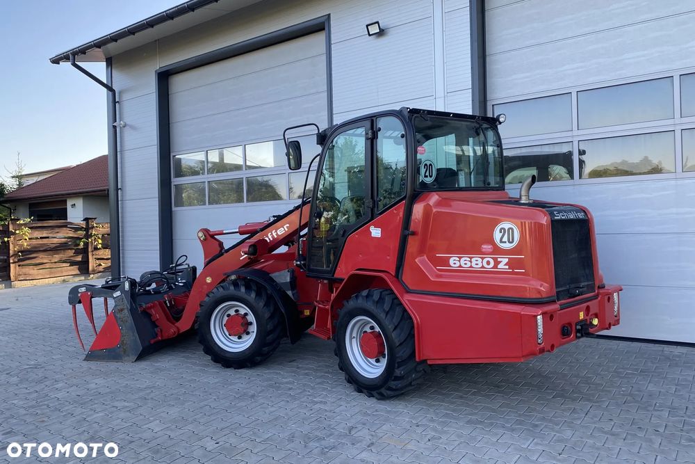 Schäffer 6680Z Ładowarka przegubowa czołowa - 4