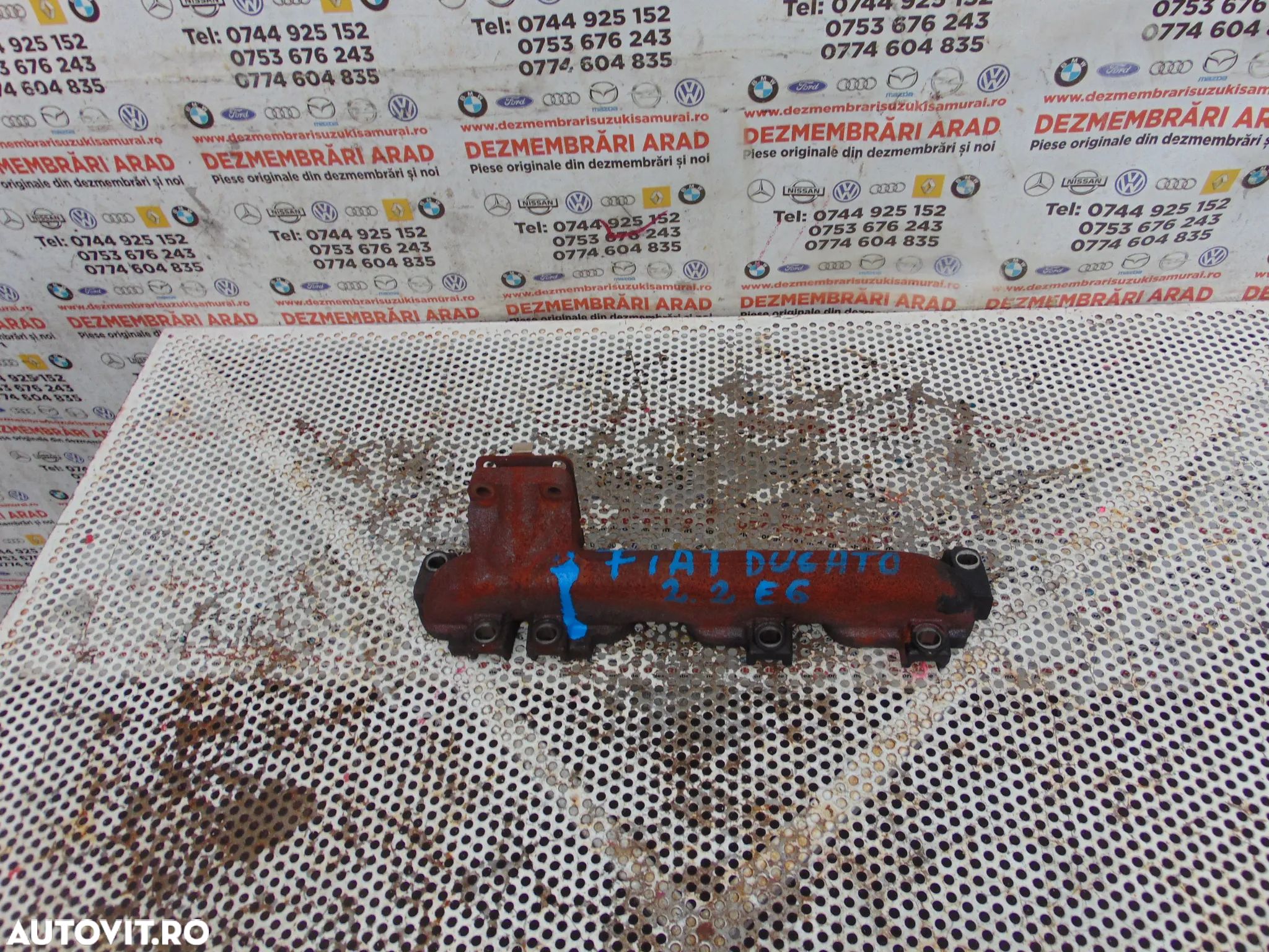 Galerie evacuare Fiat Ducato 2.2 euro 6 cod 46351350 - 1