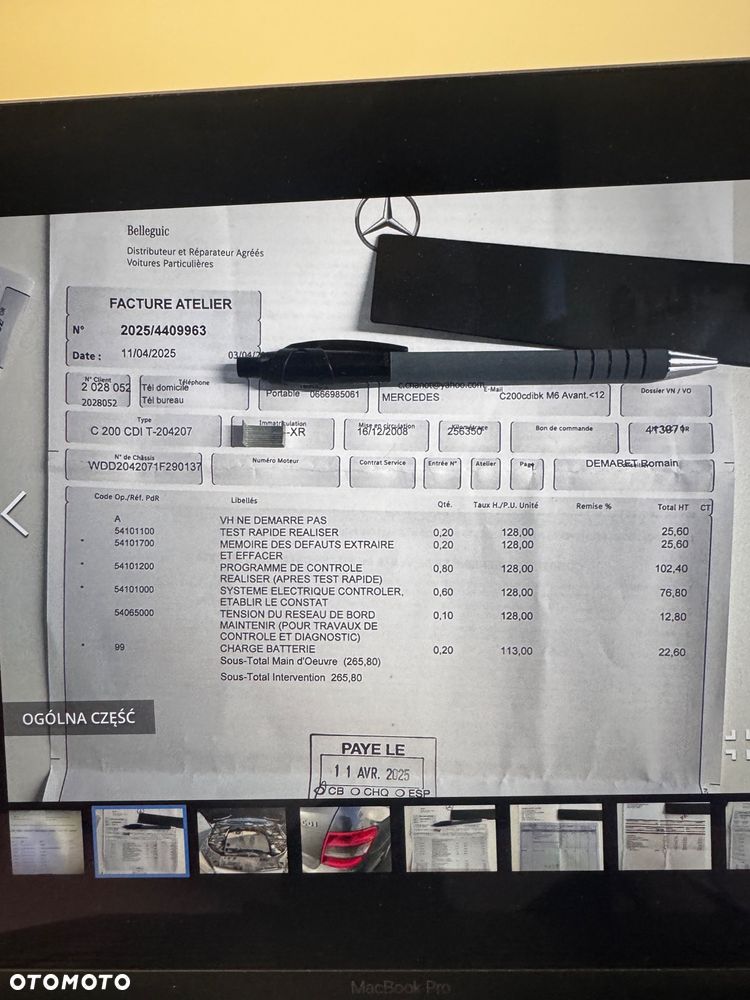 Mercedes-Benz Klasa C 200 CDI DPF Avantgarde - 19
