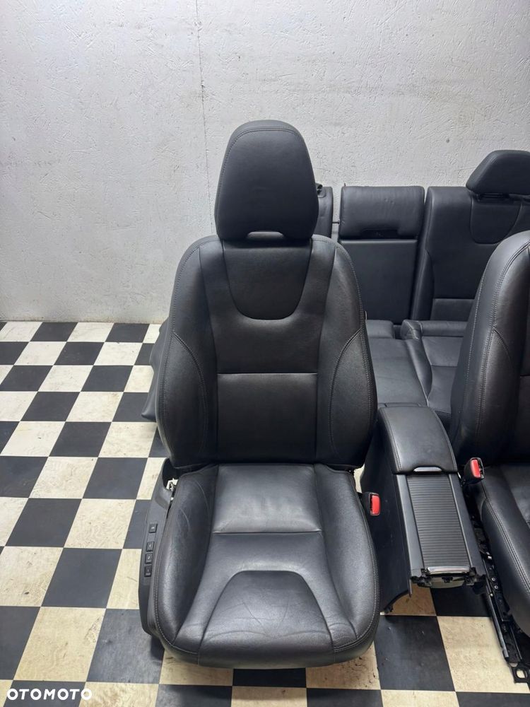 komplet foteli kanapa przód tył fotel volvo xc60 i 2008-2017 skóra - 8