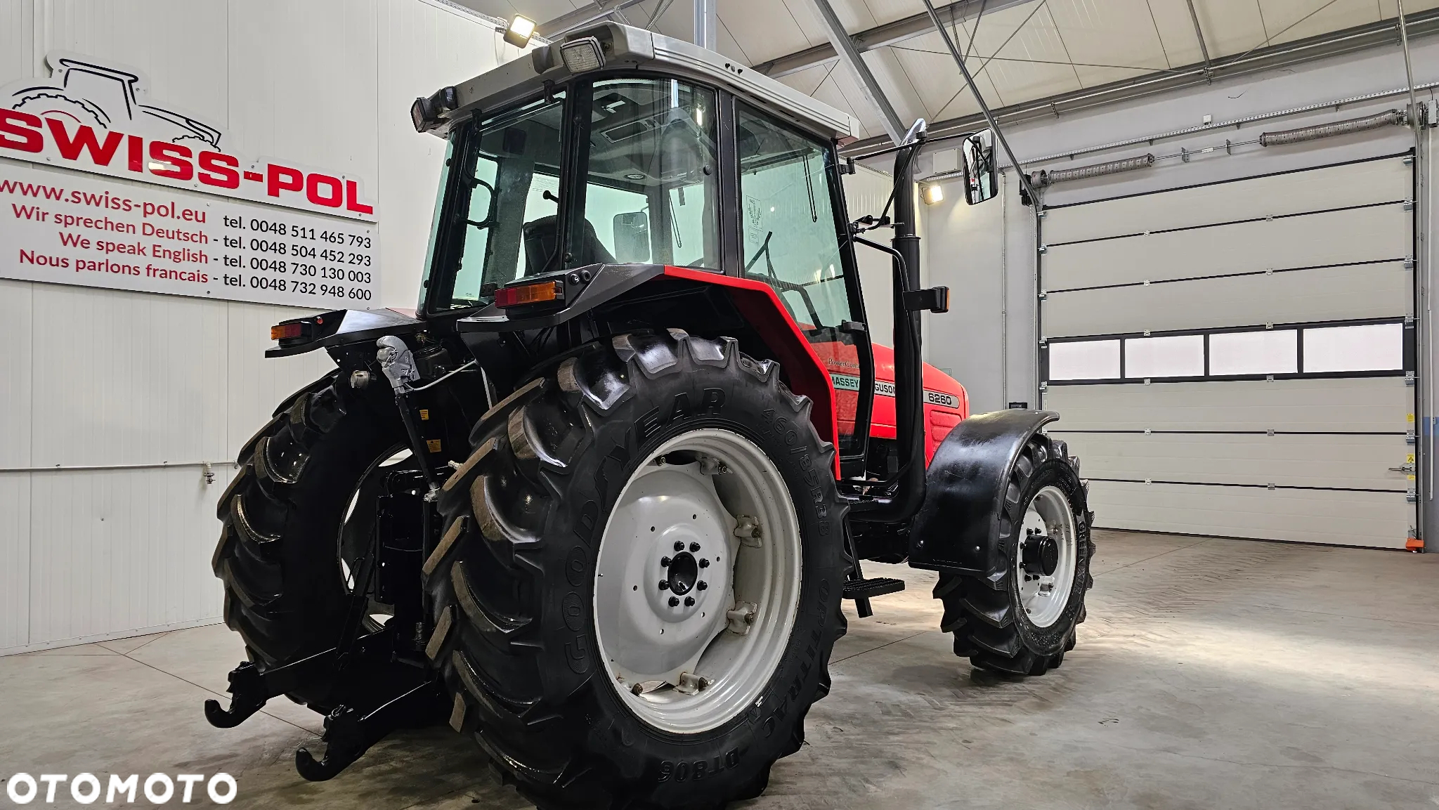 Massey Ferguson 6260 PowerControl 88000 netto Klimatyzacja   6270 Dyna6 6810Premium TS115A ARES 626 ARES 616 - 9
