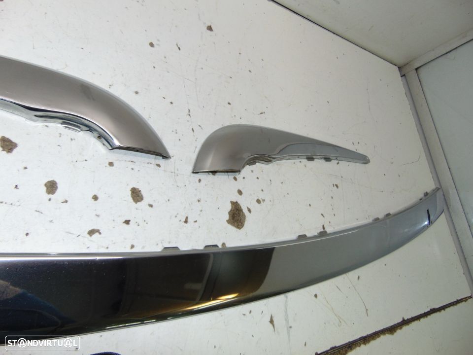 Jaguar xjr6 anos 90 frisos cromados do pára-choques - 3