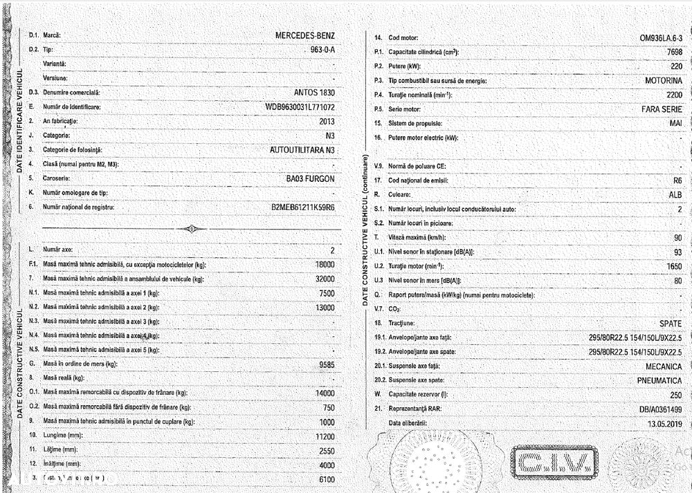 Mercedes-Benz ANTOS 1830 - 17