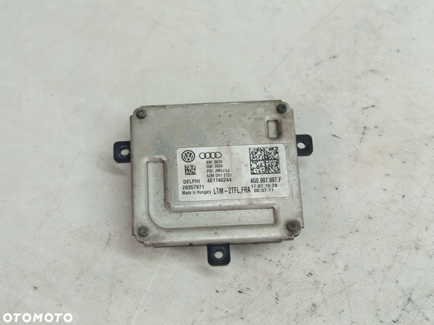 MODUŁ PRZETWORNICA LAMPY XENON VW PASSAT B8 4G0907697F - 1
