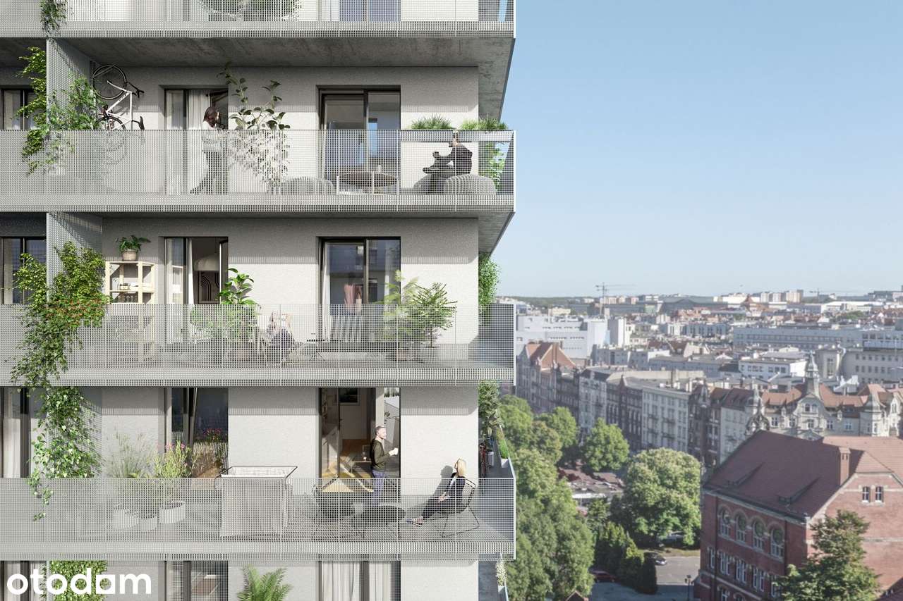 2-pokojowe mieszkanie 48m2 + loggia