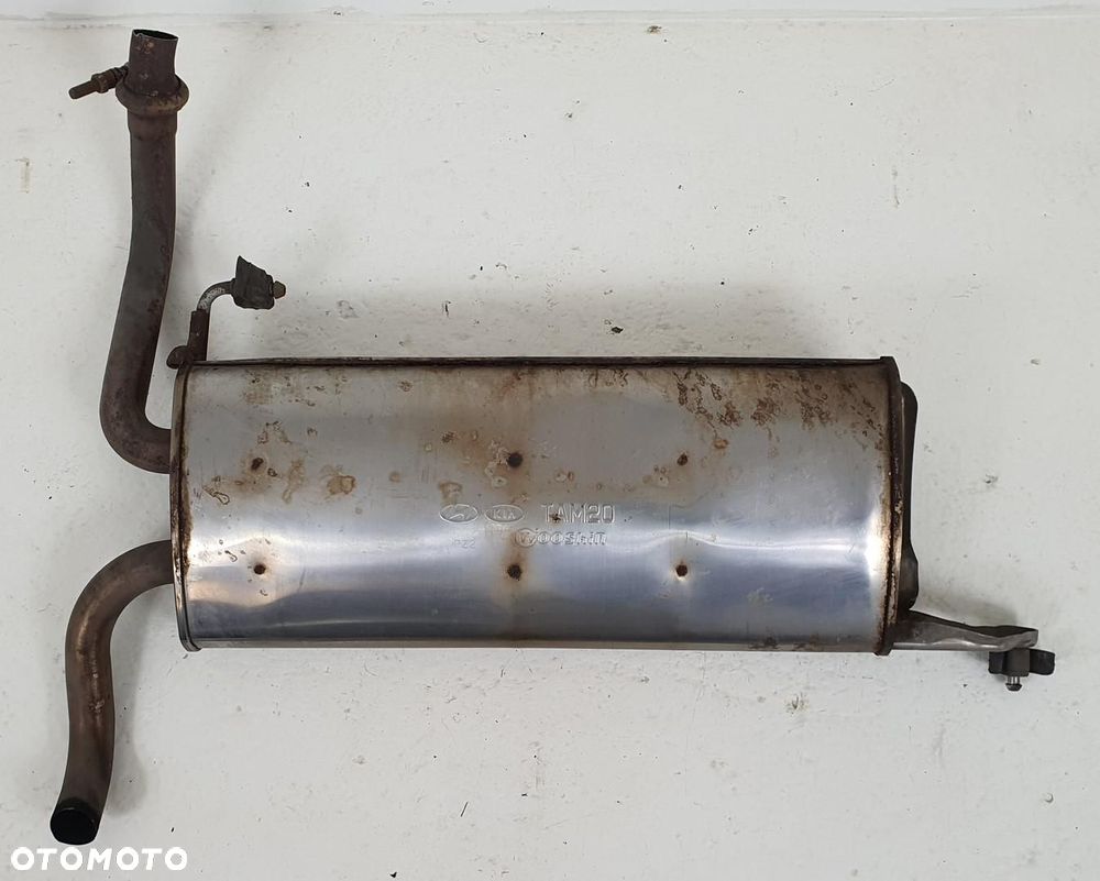 TŁUMIK KOŃCOWY WYDECH KIA PICANTO II 1.0 - 3