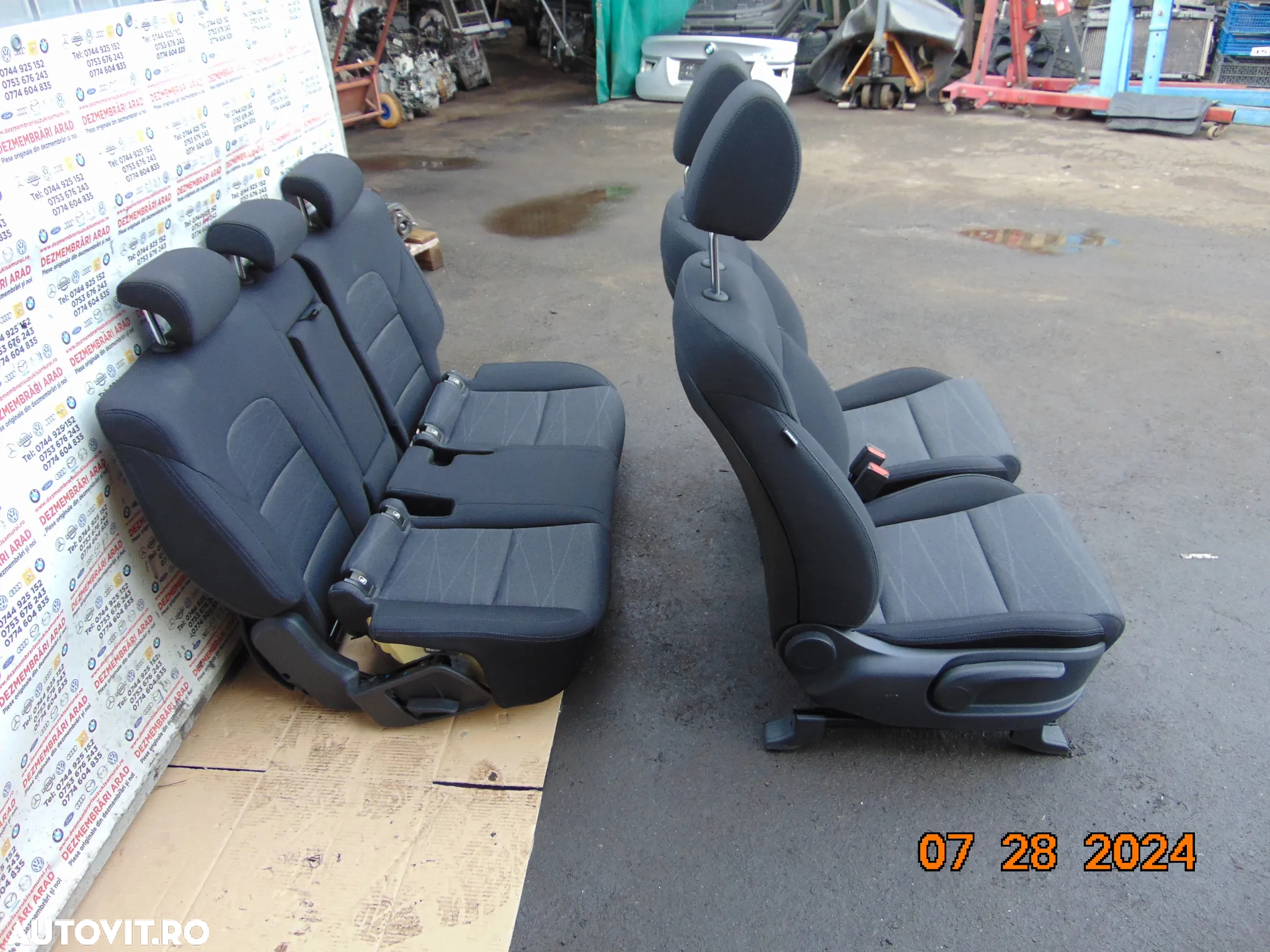 Scaune Hyundai Tucson 2015-2021 scaune fata banchete spate bancheta interior complet - 8
