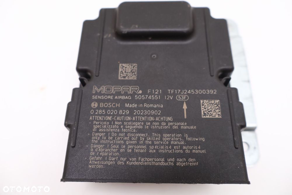 ALFA ROMEO TONALE SENSOR MODUŁ AIRBAG 50574551 - 3