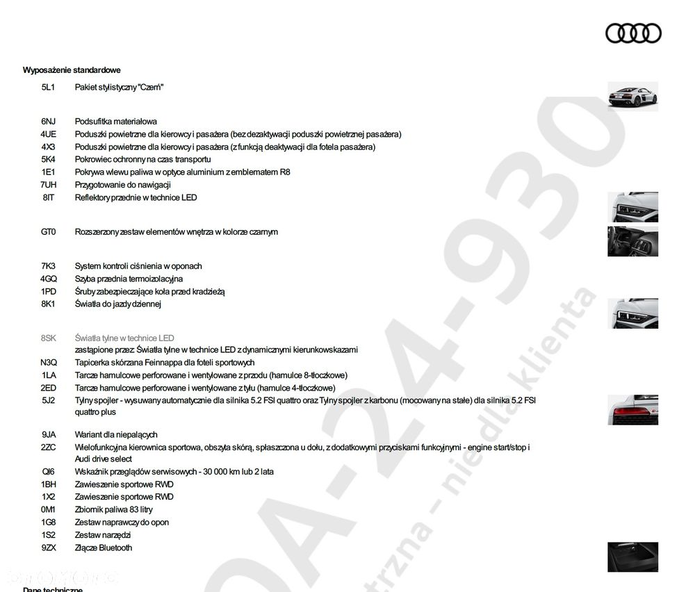 Audi R8 Coupé V10 RWD Performance - 15
