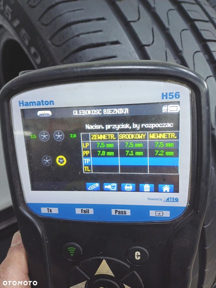 2x 235/50r19 PIRELLI  opony letnie 7mm  60006 - 8